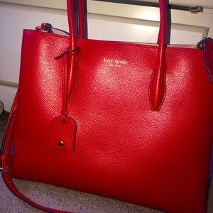 Kate spade red pocketbook